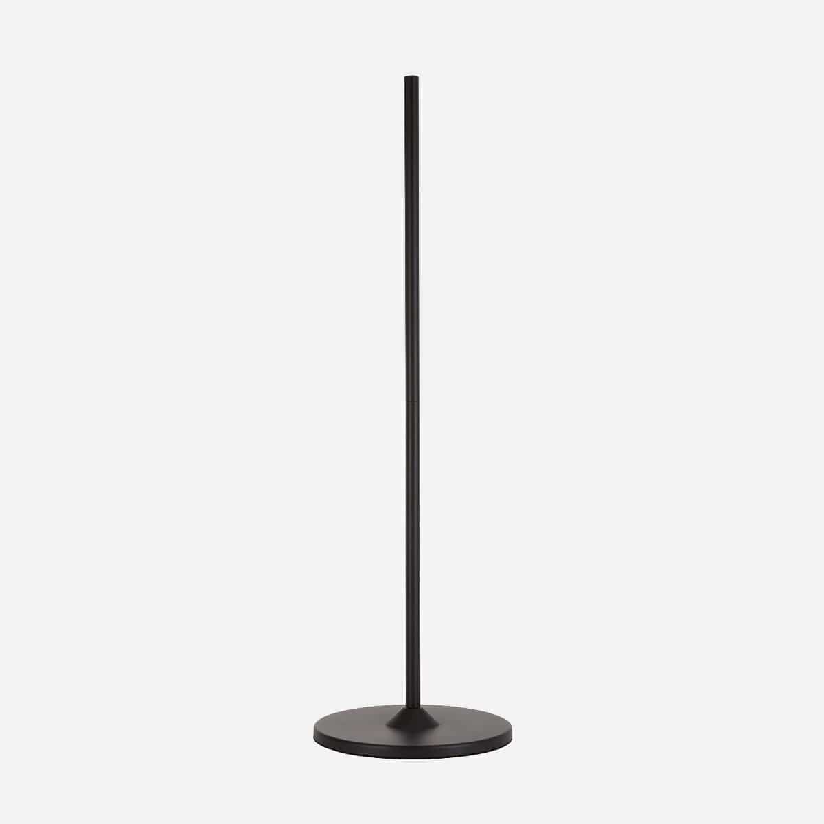 Type Range Floor Pole Jet Black