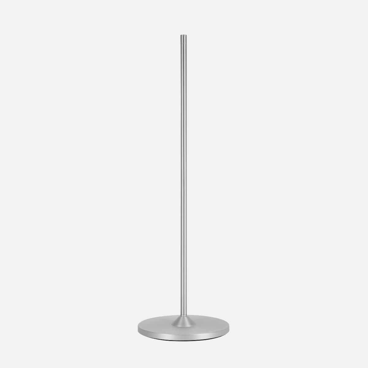 Type Range Floor Pole Silver Lustre