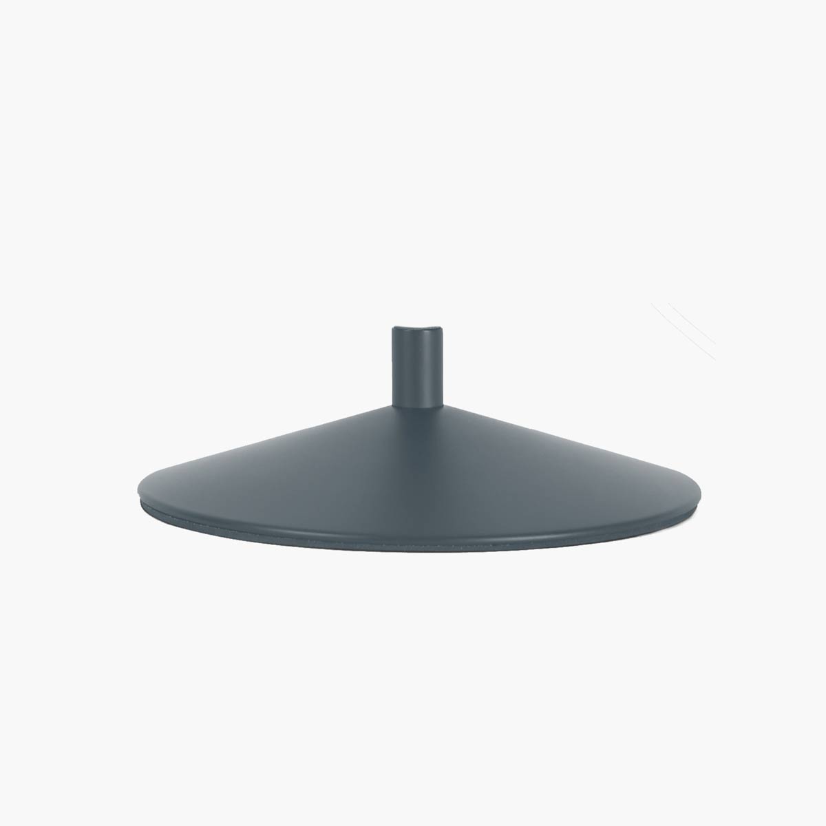 Type 75 Desk Base Only Slate Grey